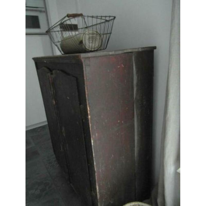 brocante shabby kast boerenkastje