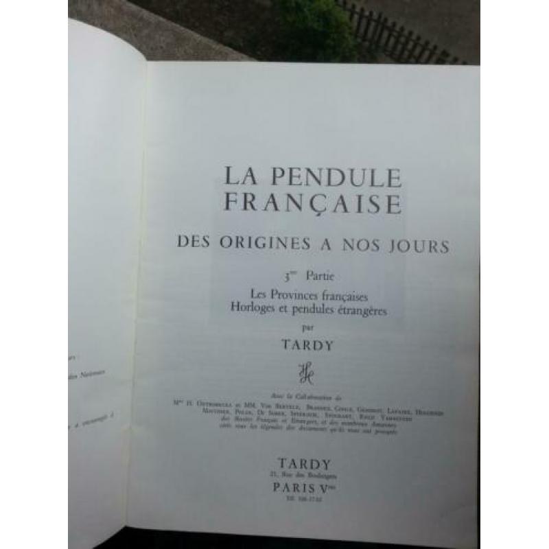 Tardy "La Pendule Francaise", deel 3