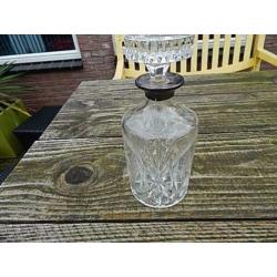 Nette Karaf Kristal - brocante landelijk likeur Vintage