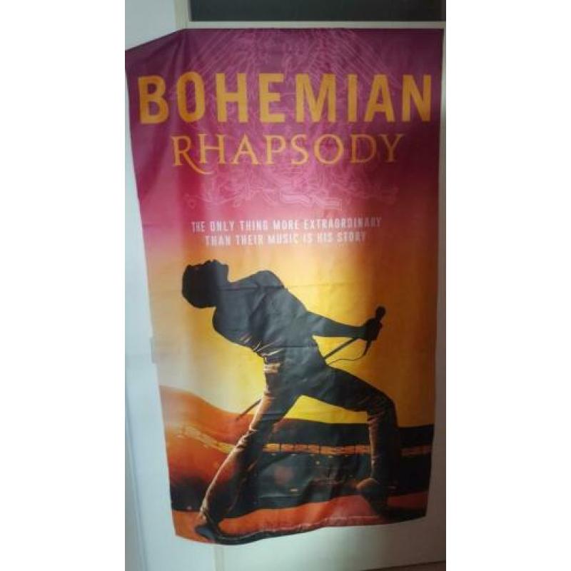 Te koop Queenfilm Bohemian Rhapsody banner