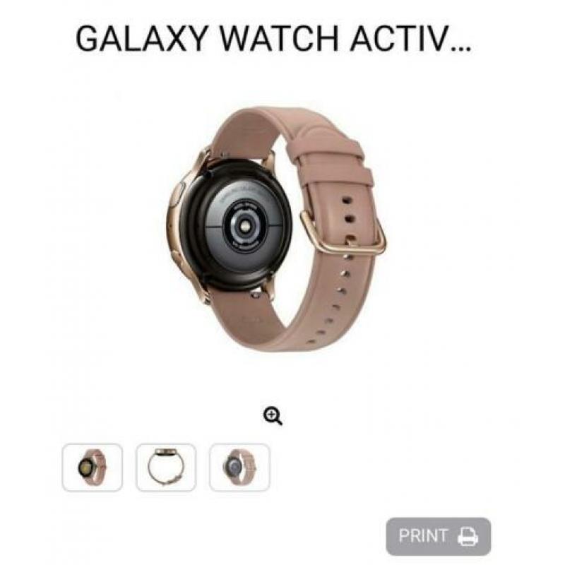 Galaxy watch active2 Luxury edition