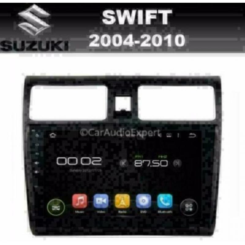 Suzuki Swift radio navigatie android 7.1 wifi dab+ carkit