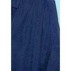 Dames GSUS jas trenchcoat navy blauw tunnel nieuw maat XL