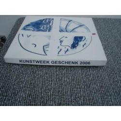 Kunstweek Geschenk 2006 [ 4 onderzetters Jacques Tange ]