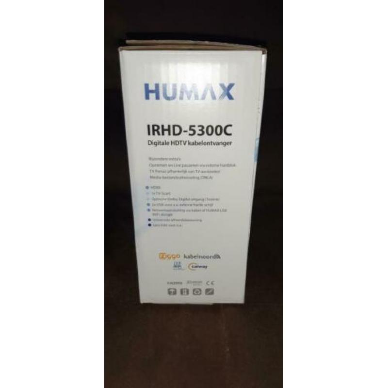 Humax 5300C IRHD decoder. Compleet nog nieuw geseald in doos