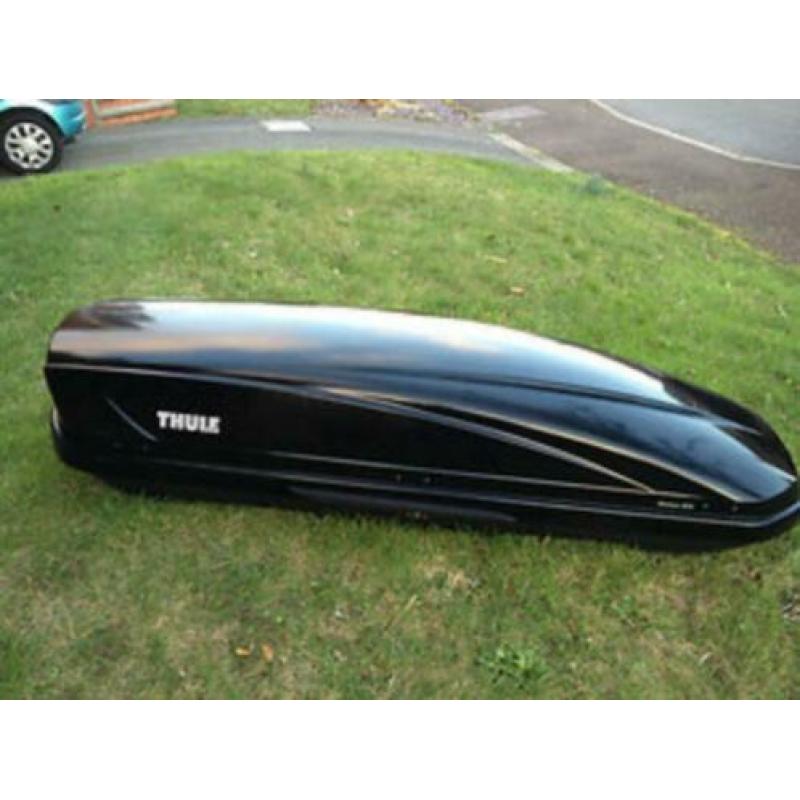 Thule dakkoffers 420-650 ltr. div. kleuren, type en afm. !!