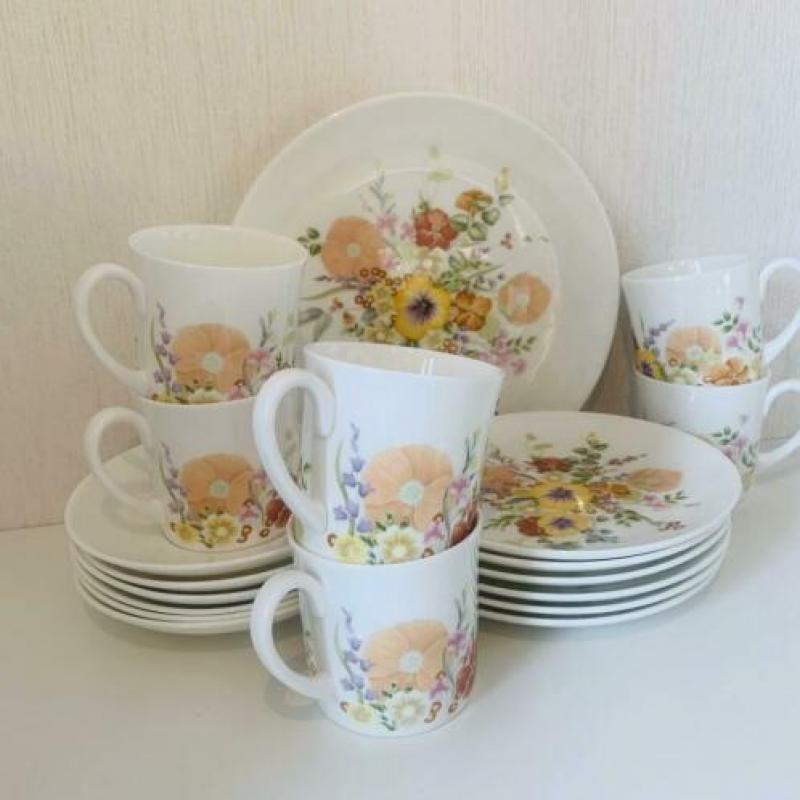 Wedgwood Summer Bouquet koffieservies