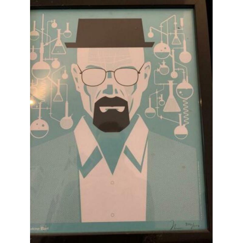 Walter White Breaking Bad orgineel genummerd