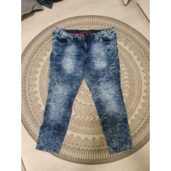 2x Skinny jeans maat 50