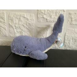 Jellycat walvis nieuw knuffel superzacht