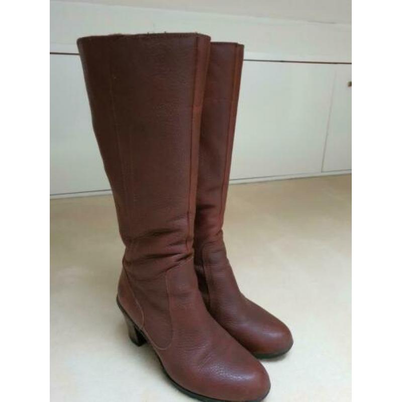 TIMBERLAND LAARZEN, cognac, maat 38, zgan