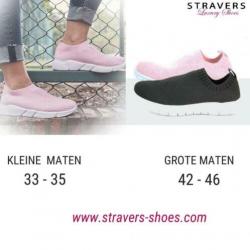 Maat 35, 34, 33? Elastische Sneakers Dames Kleine Maten