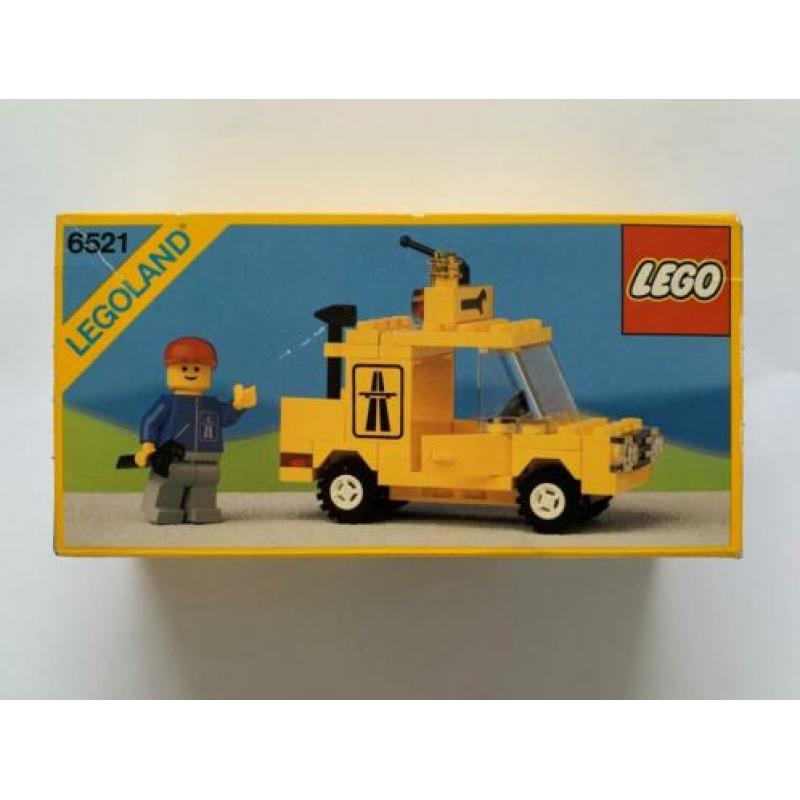 Lego 6521 Emergency Repair Truck (1987) NIEUW in doos