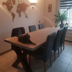 Tafel / eethoek / keukentafel / eettafel / landelijke -ACTIE