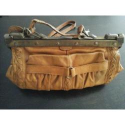 Vintage leder handtas