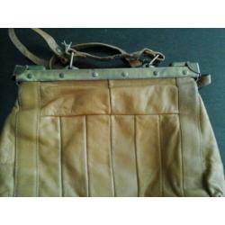 Vintage leder handtas