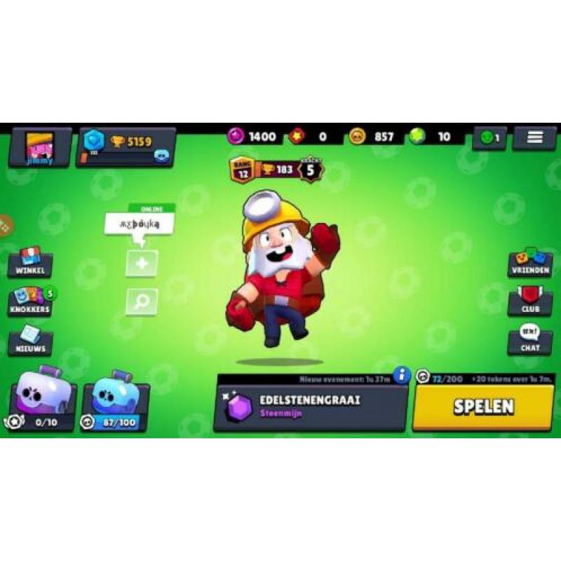 Brawl stars account ruilen voor account met spike