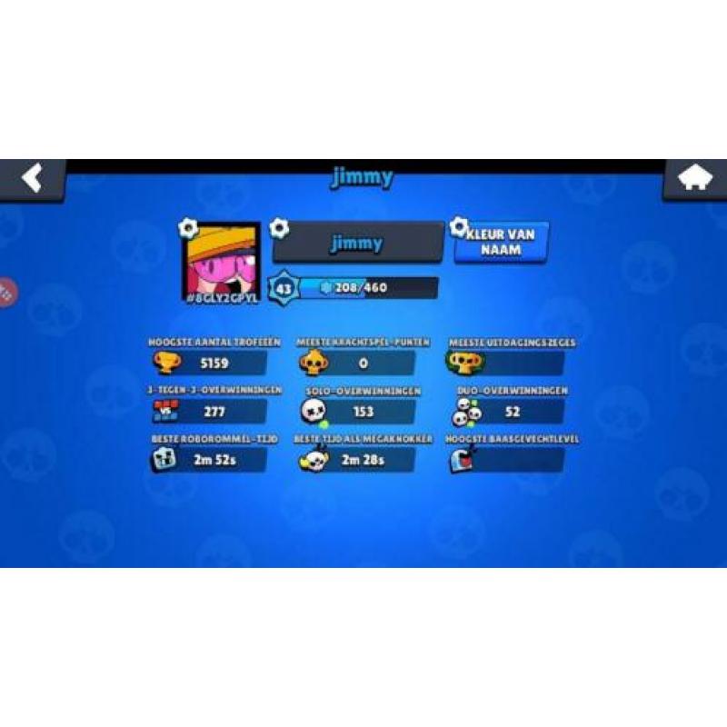 Brawl stars account ruilen voor account met spike