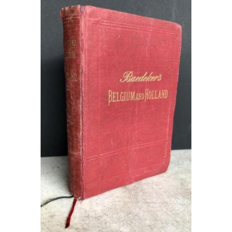 Baedeker's Belgium and Holland, 1905