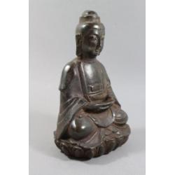 Bronzen boeddha met Dhyana Mudra China