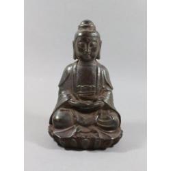 Bronzen boeddha met Dhyana Mudra China