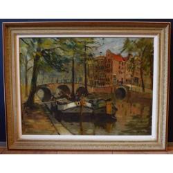 ====Jan Korthals 1916-1972====op de gracht in AMSTERDAM===