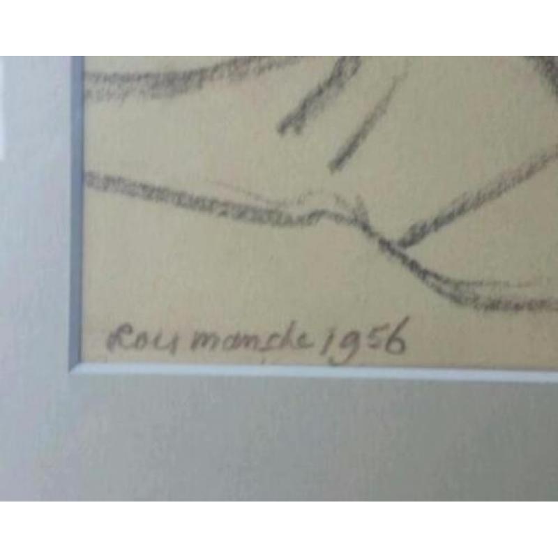 originele tekening van Lou Manche uit 1956