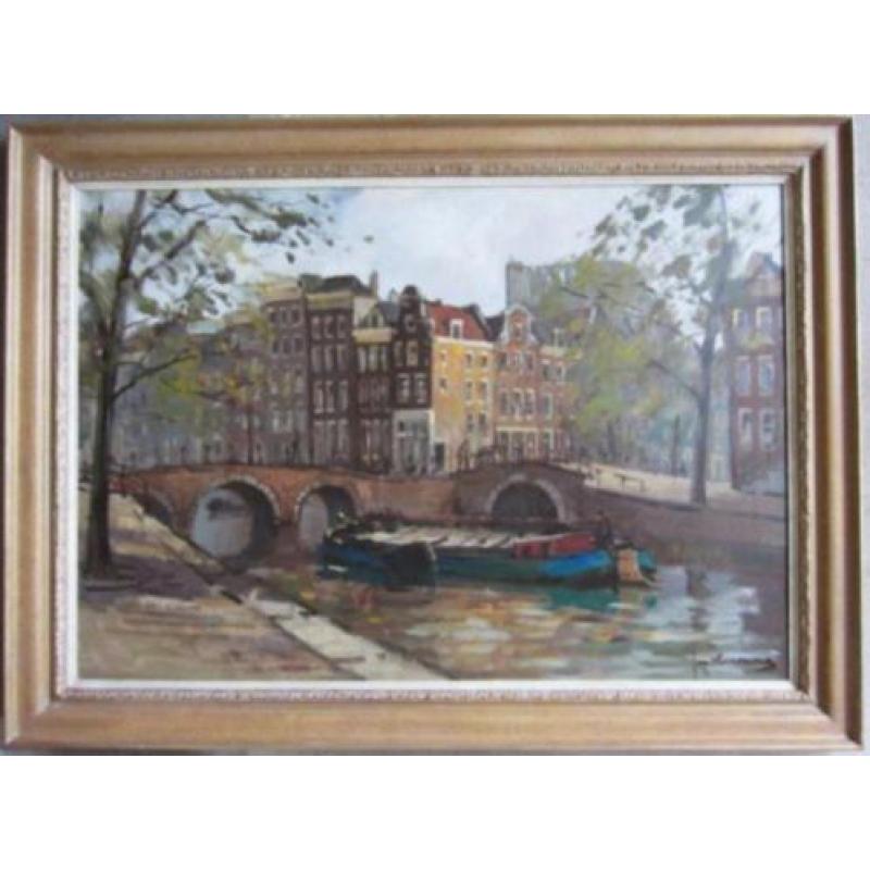 AMSTERDAM=70 x 100==Jan Korthals 1916-1972==KEIZERSGRACHT=