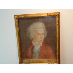 1789 portret VAN STEVENS fecit 28 jaeren schip geslinghert..