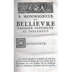 Les plaidoyez et harangues de Monsieur Le Maistre (1688)