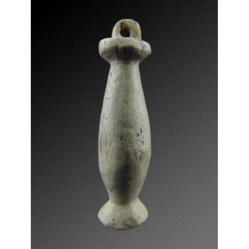 Egyptian bone pillar amulet