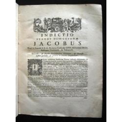 Constitutiones editae ab aminentissimo Jacobo 1763