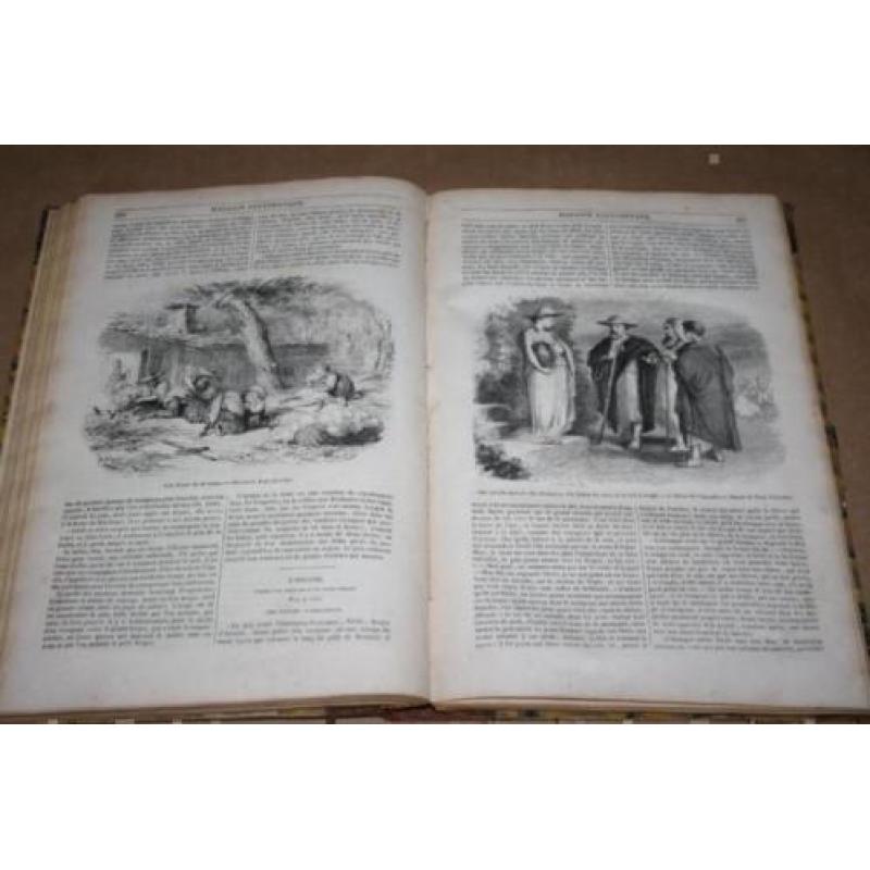 Le Magasin Pittoresque - 1851 - Met vele gravures !!