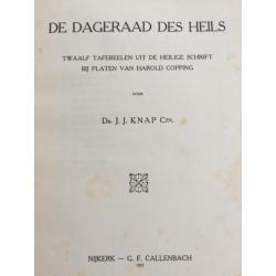 DE DAGERAAD DES HEILS (1923) + 12 tafereelen Heilige schrift