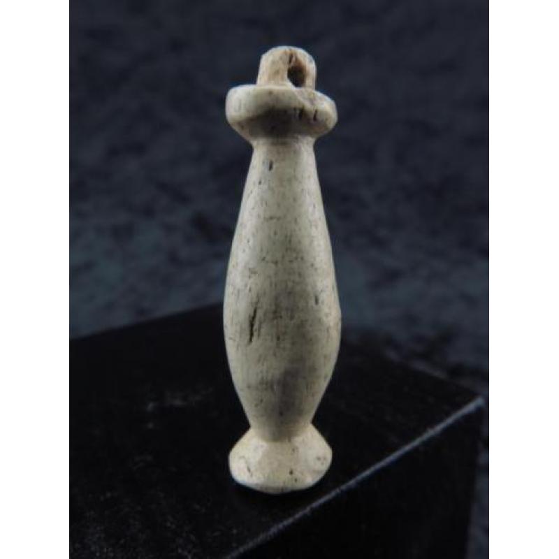 Egyptian bone pillar amulet