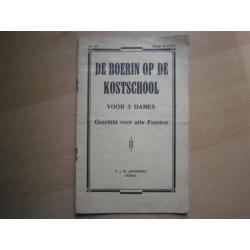 Voordracht - De Boerin op de Kostschool (No. 197)