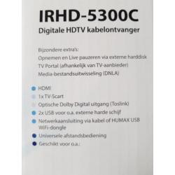 HUMAX IRHD 5300C digitale HDTV kabelontvanger