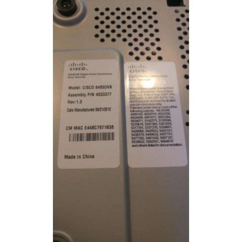 Cisco 8485dvb