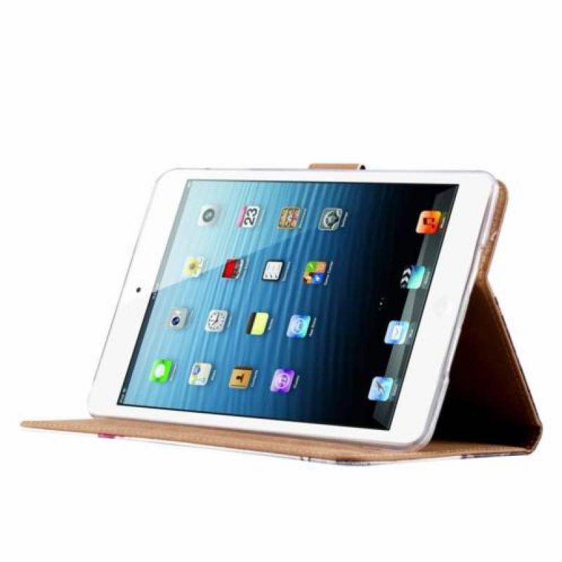 Ntech iPad mini 1 / 2 / 3 Boeddha & Bloem Design Booktype K