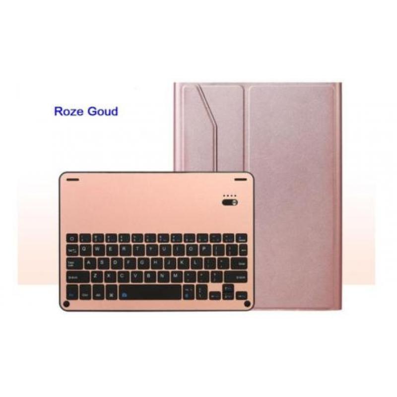 BT Toetsenbord Hoes voor iPad Pro 10.5 (2017) _ Roze Goud