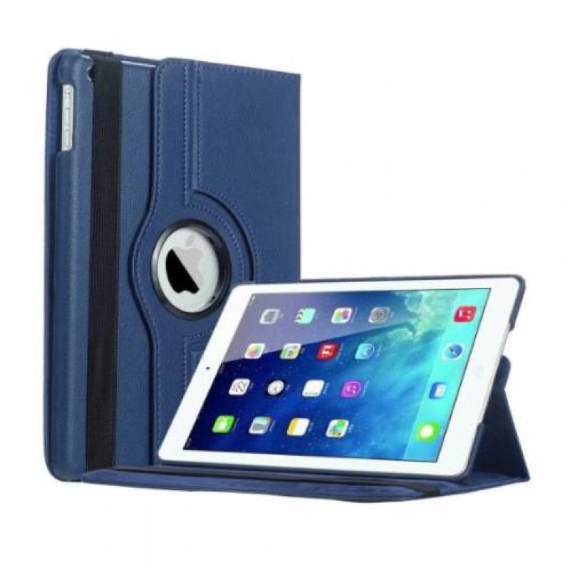 iPad 2017 (5e generatie) hoes hoesje 360 graden case Bruin