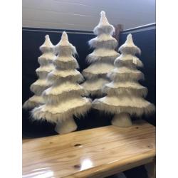 4 Prachtige deco winter boompjes