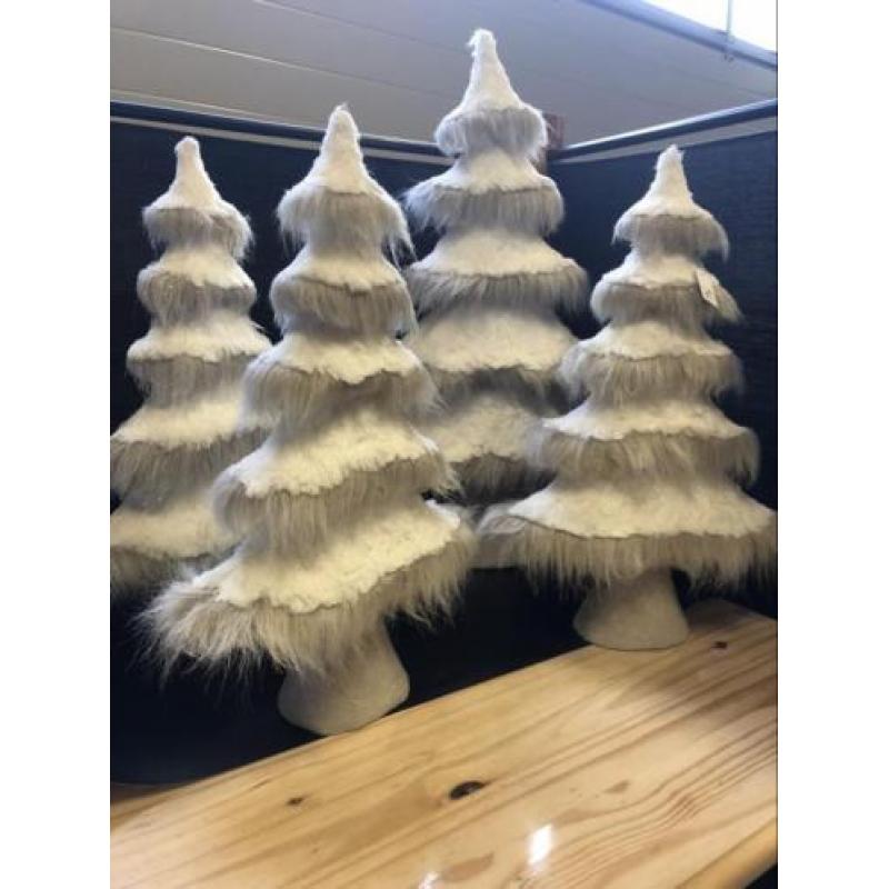 4 Prachtige deco winter boompjes