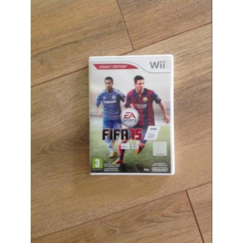 Te Koop zgan spel: FIFA 15 voor de Wii