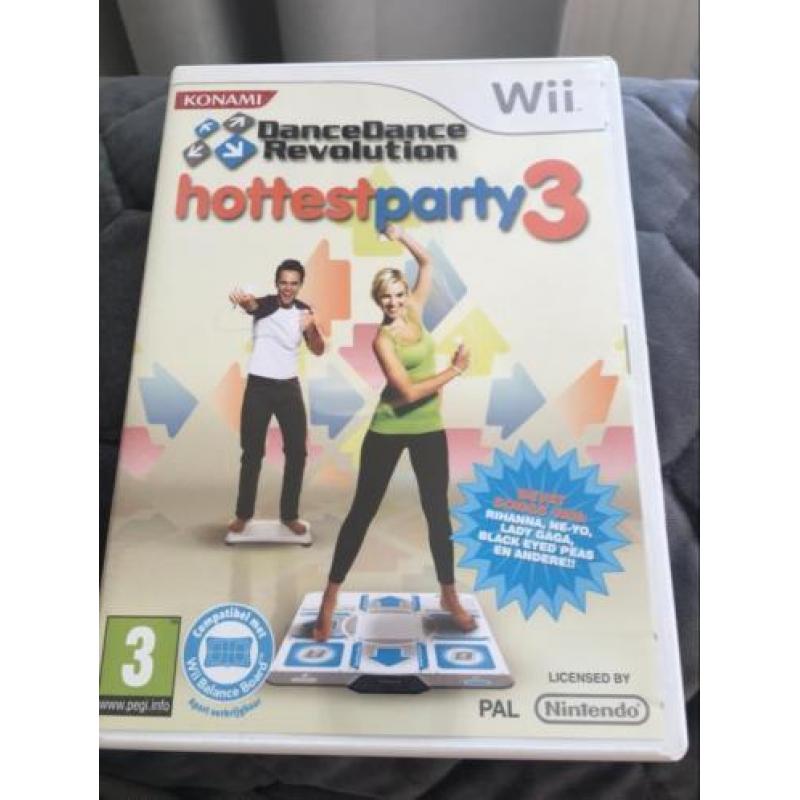 Leuk spel voor de Wii hottest party 3