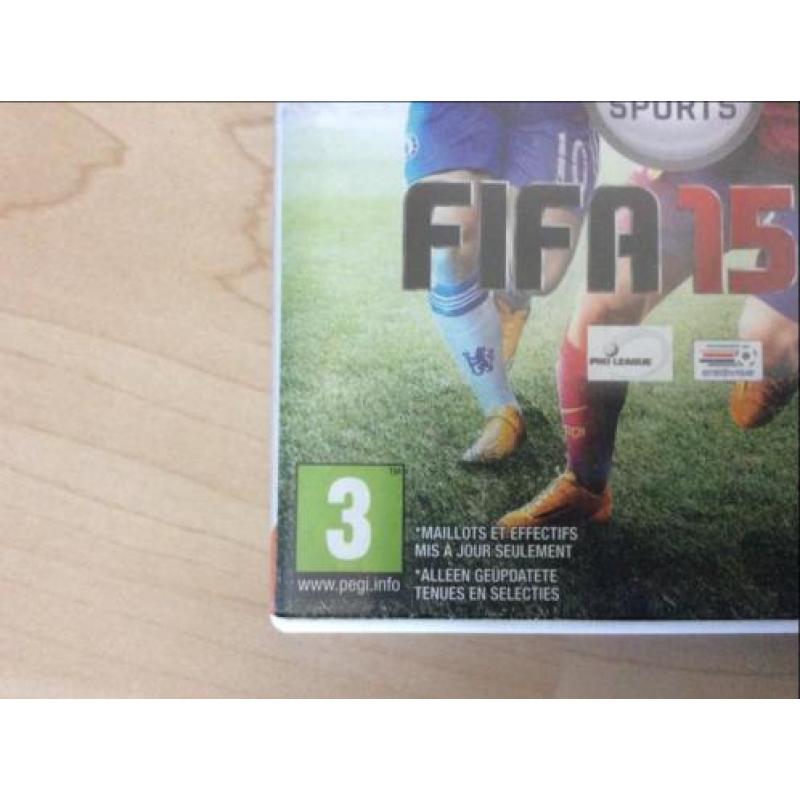 Nintendo Wii game FIFA 15 sports