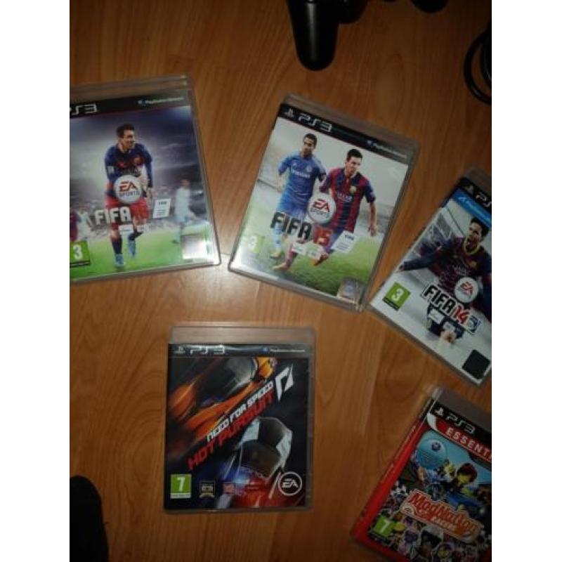 PlayStation 3 met spellen controller etc