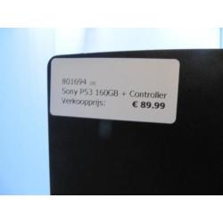 Sony PS3 160GB + Controller 801694